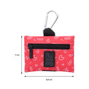 Dispensador De Bolsas Jaso Color: Rojo