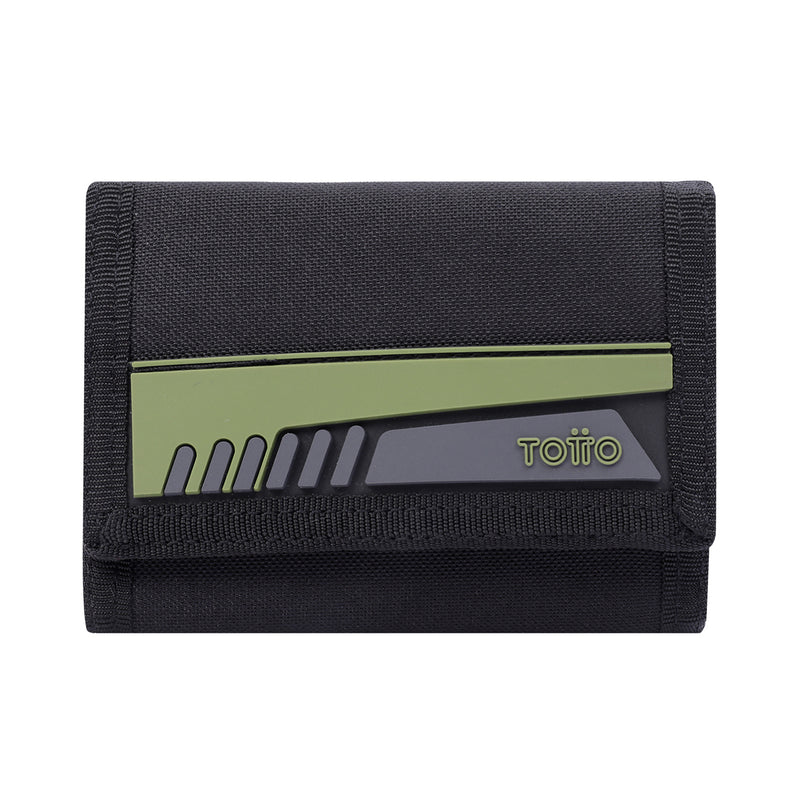 Billetera RFID con cadena Meeting - Color: Negro