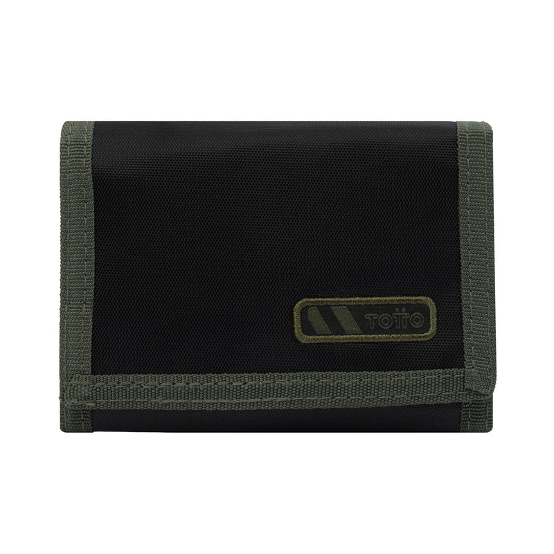 Billetera en lona RFID Gyllon - Color: Negro