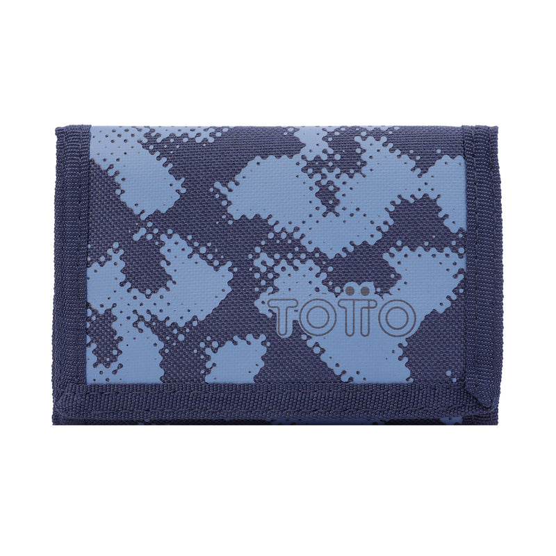 Billetera en lona RFID Jaby - Color: Azul
