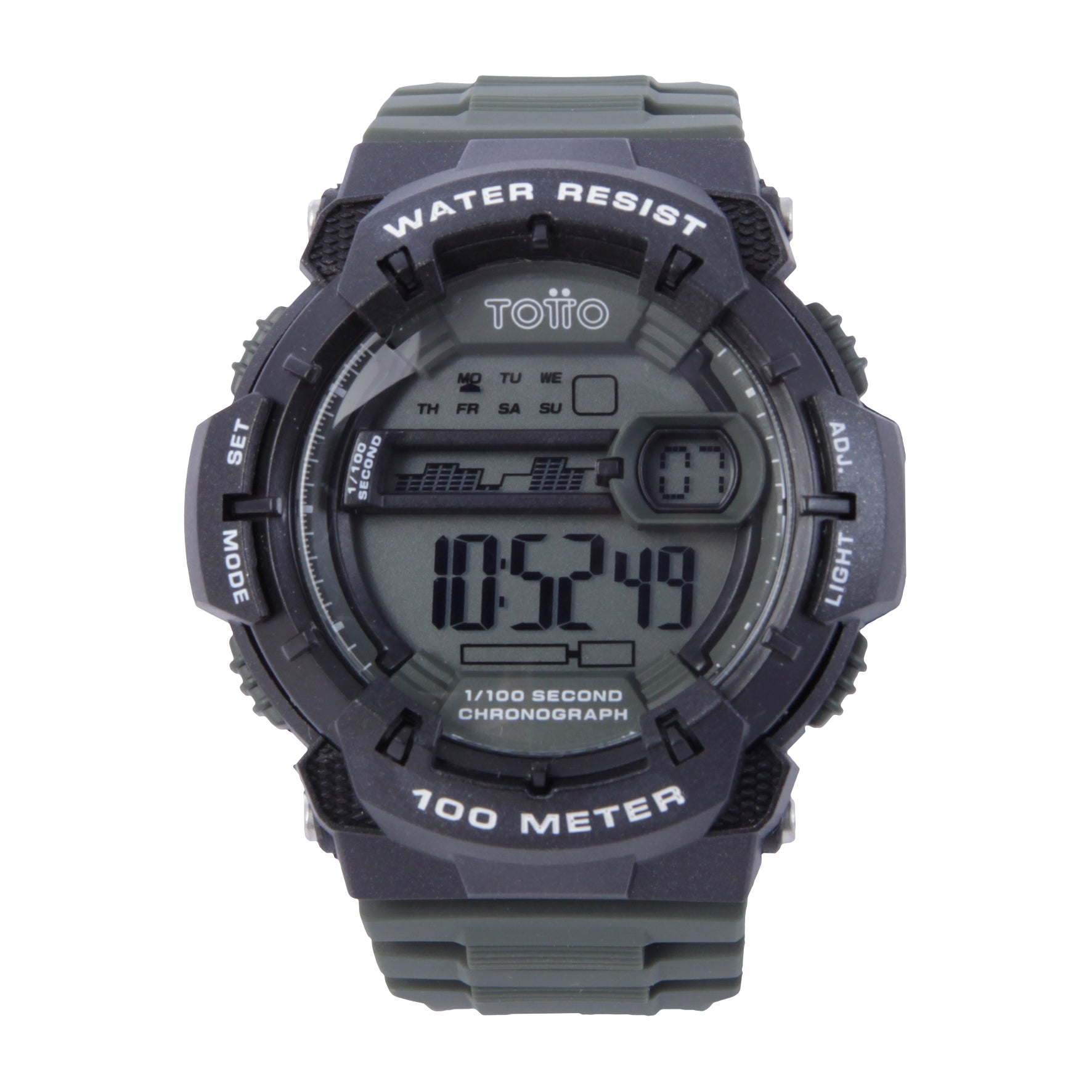 Reloj Digital 10 Atm Ckey - Reloj Digital Ckey Color: Verde