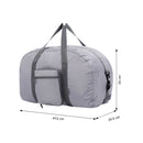 Bolso de Viaje Branel Plegable - Color: Gris Talla: L