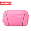 Cartuchera Unicolor Pieza Reflectiva Afito Color: Rosado