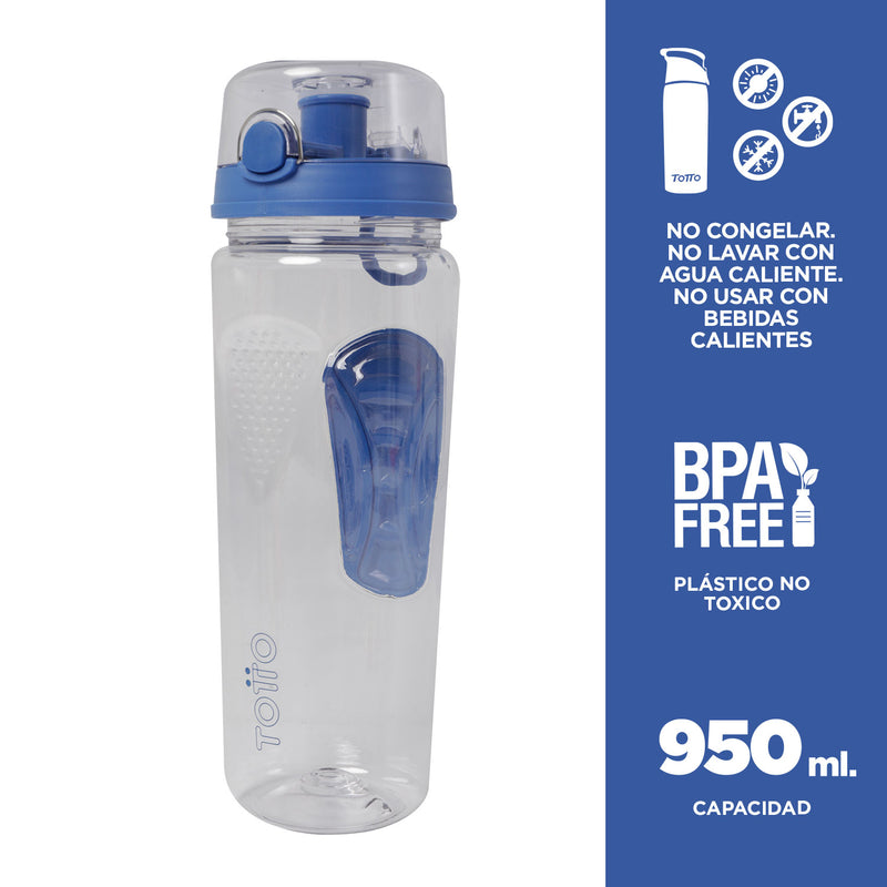 Botellon Balbo Plástico Libre de BPA - Color: Azul