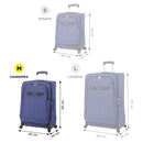 Maleta De Viaje Totto 360 Cassiopea Azul