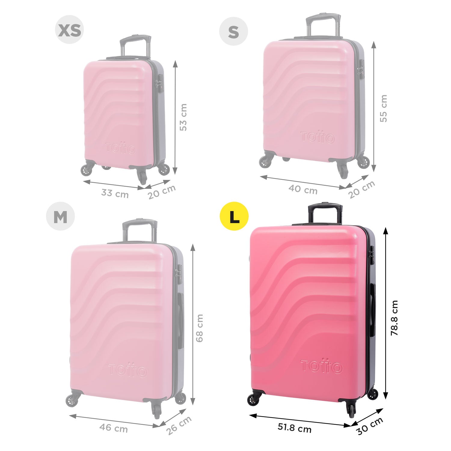 Maleta Viaje 360 Bazy L