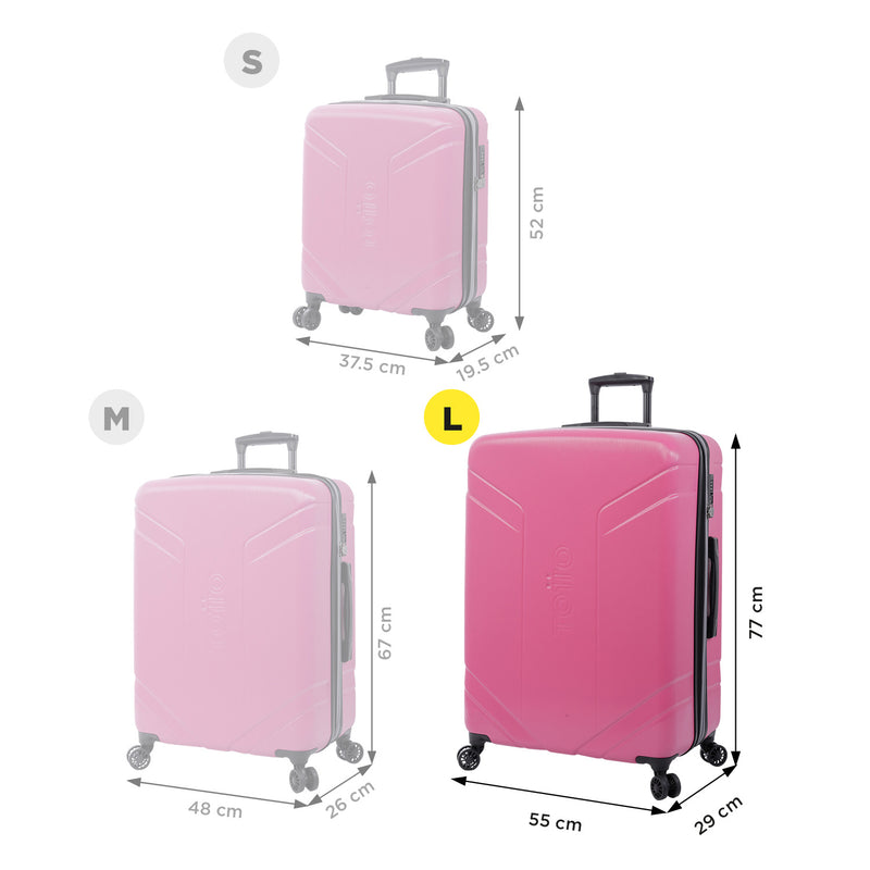 Niña Rosa Buen Precio Bolsa Maleta de Viaje Trolley maletas