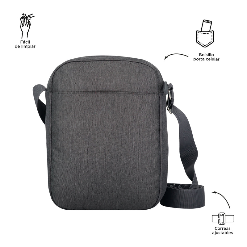 Bolso Delivery - Color: Gris