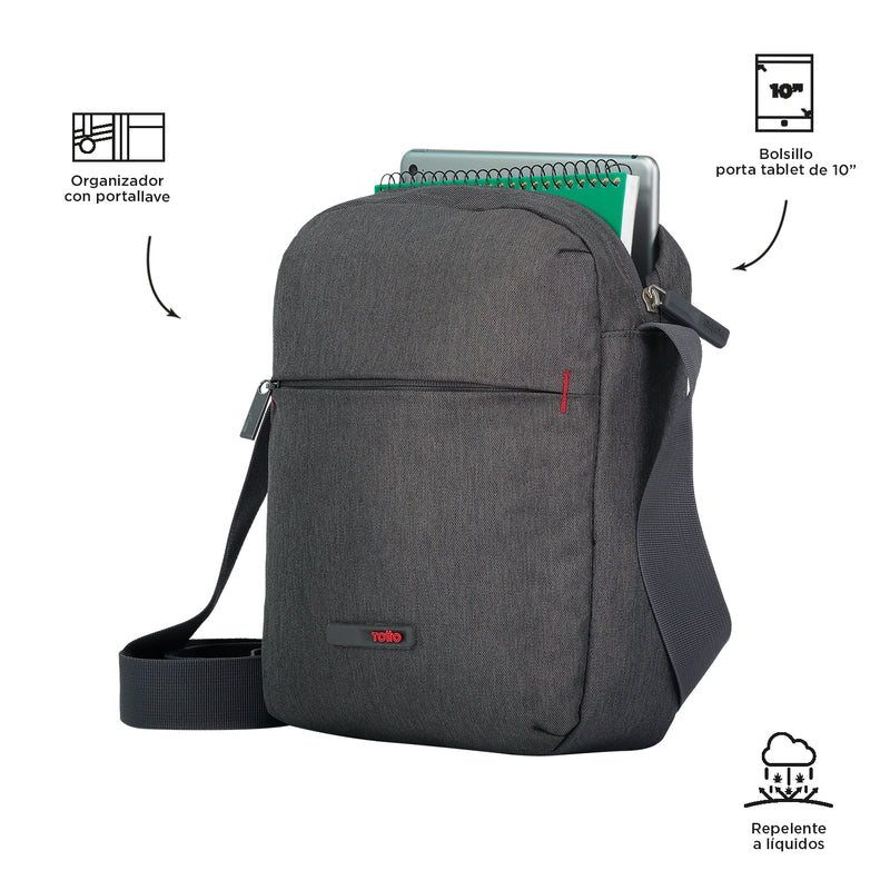 Bolso Delivery - Color: Gris