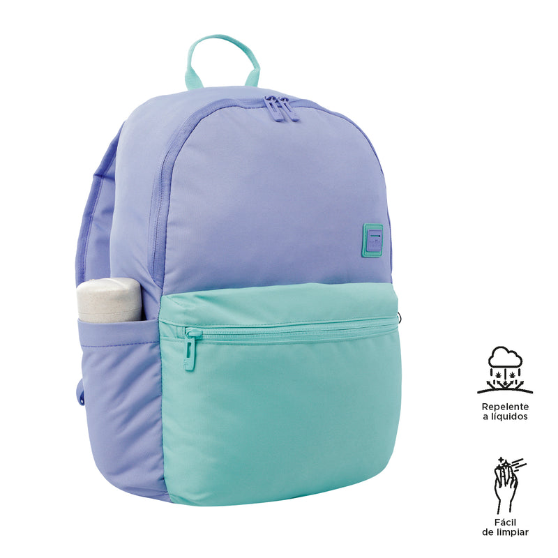 Mochila saco ultraligera morado