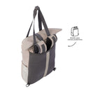 Mochila Gloty con porta laptop- Color: Terreo