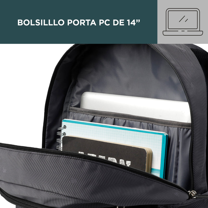 MochilaZimval con Porta Laptop - color: Estampado