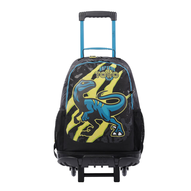 Mochila Rue Bomper Raptor L - Color: Estampado Dinosaurio