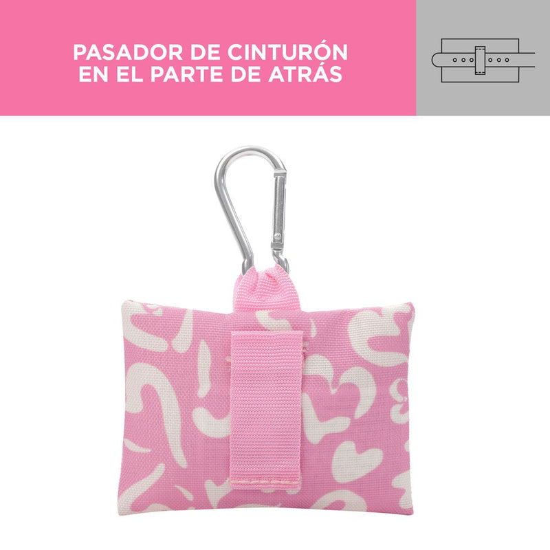 Dispensador De Bolsas Jaso Color: Rosado