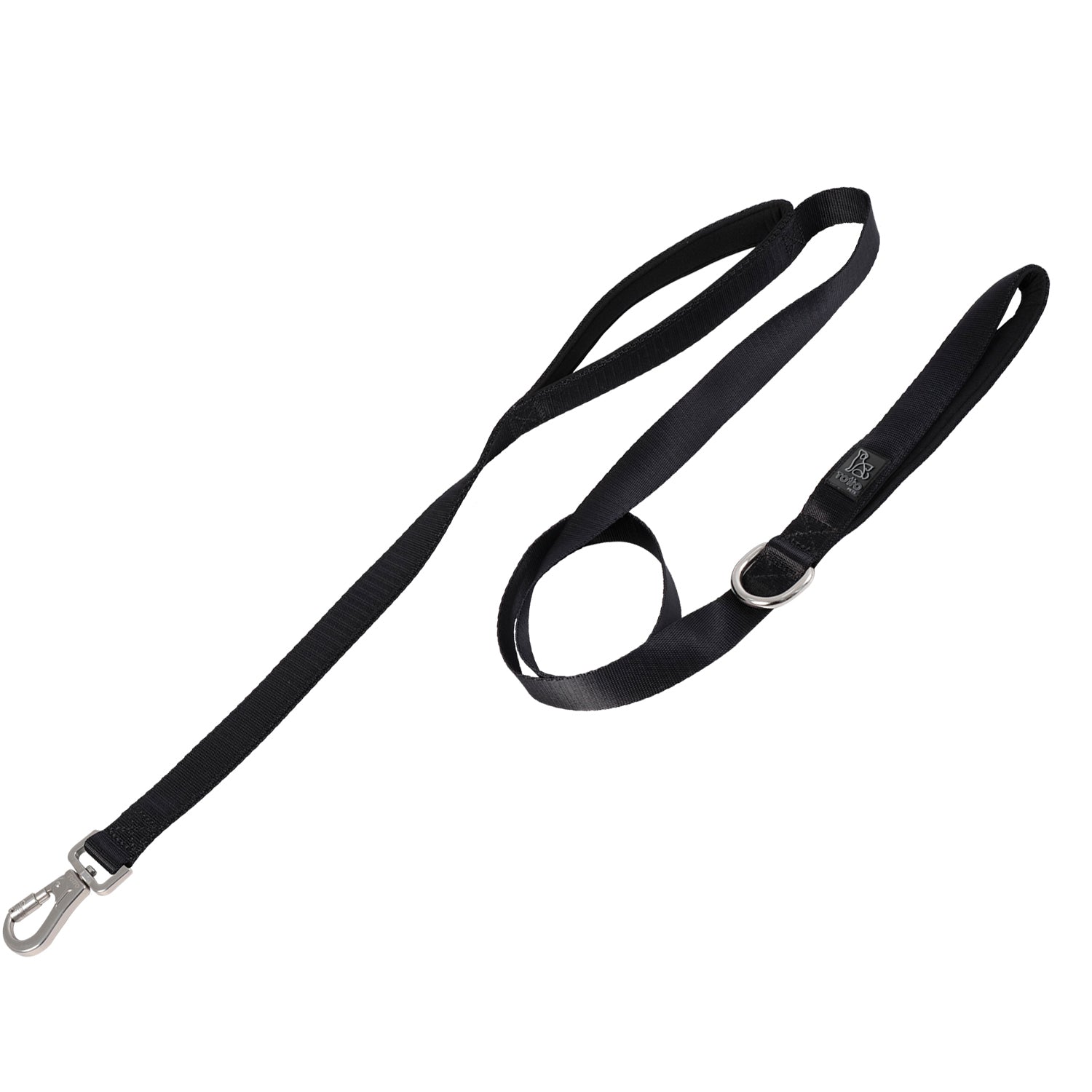 Correa Para Mascota Drugo - Correa Manija Doble Drugo Color: Negro Talla: L